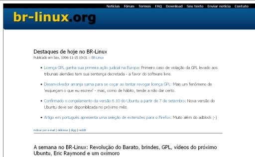 Br-Linux.org Remodelado