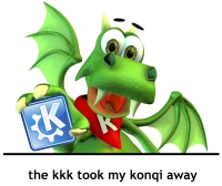 The KKK Took My Konqi Away