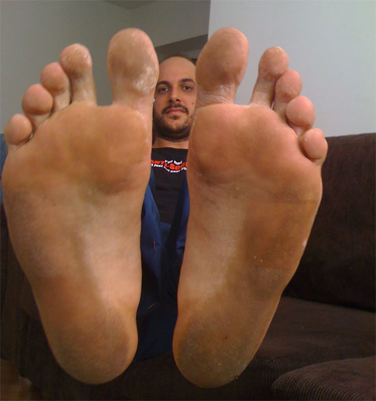 Depois de correr descalço o http://twittersrun.com.br 2010